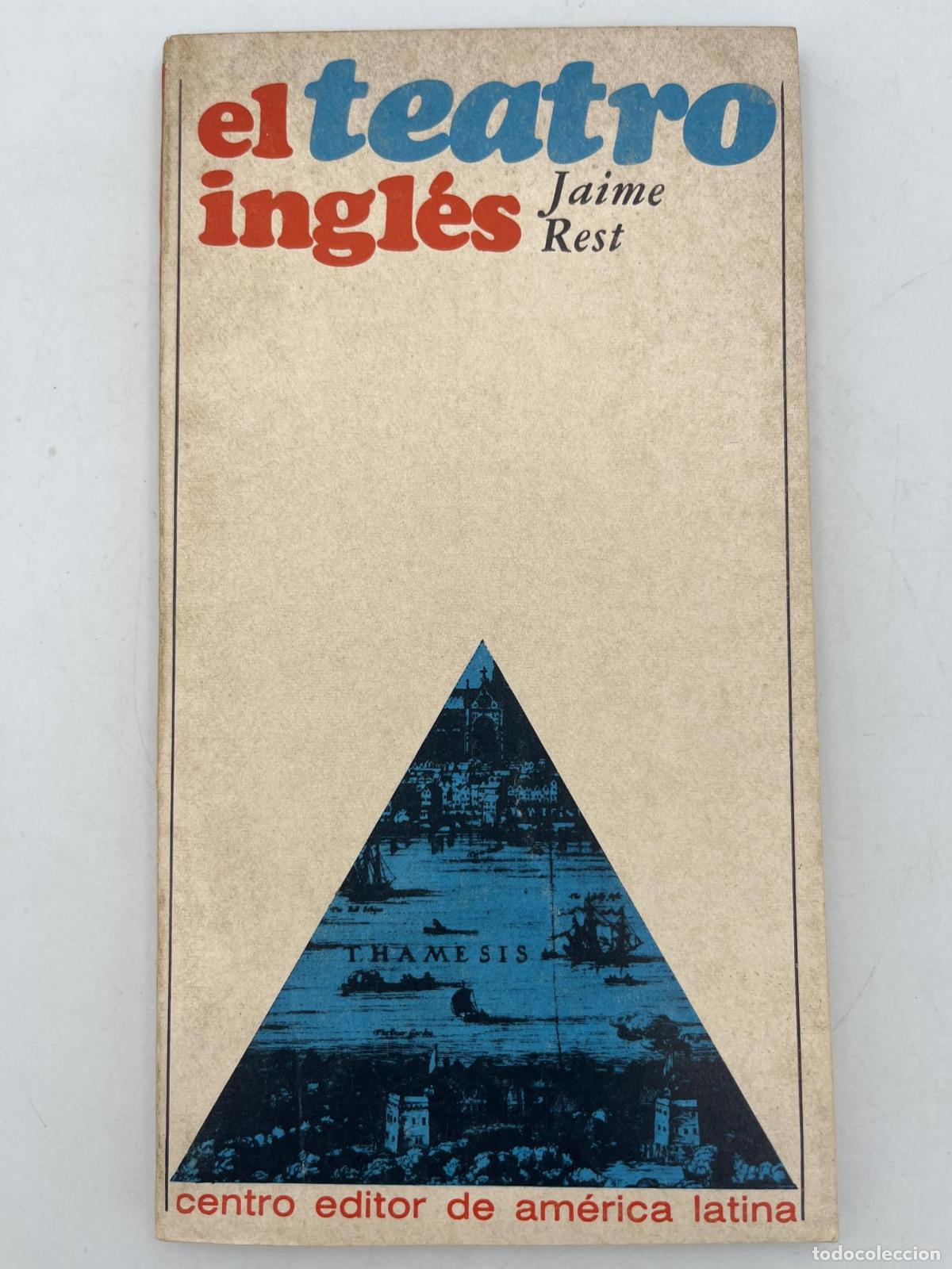 Libros de segunda mano: El teatro ingl&eacute;s - Jaime Rest - Foto 1