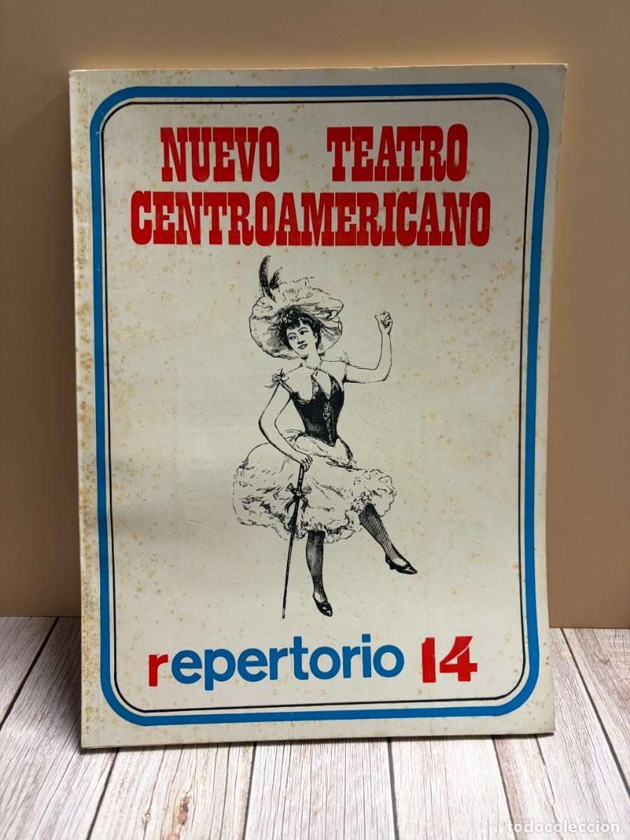 Libros de segunda mano: NUEVO TEATRO CENTROAMERICANO. REPERTORIO 14. VV. AA. CSUCA, 1969. 116 P&Aacute;GS.