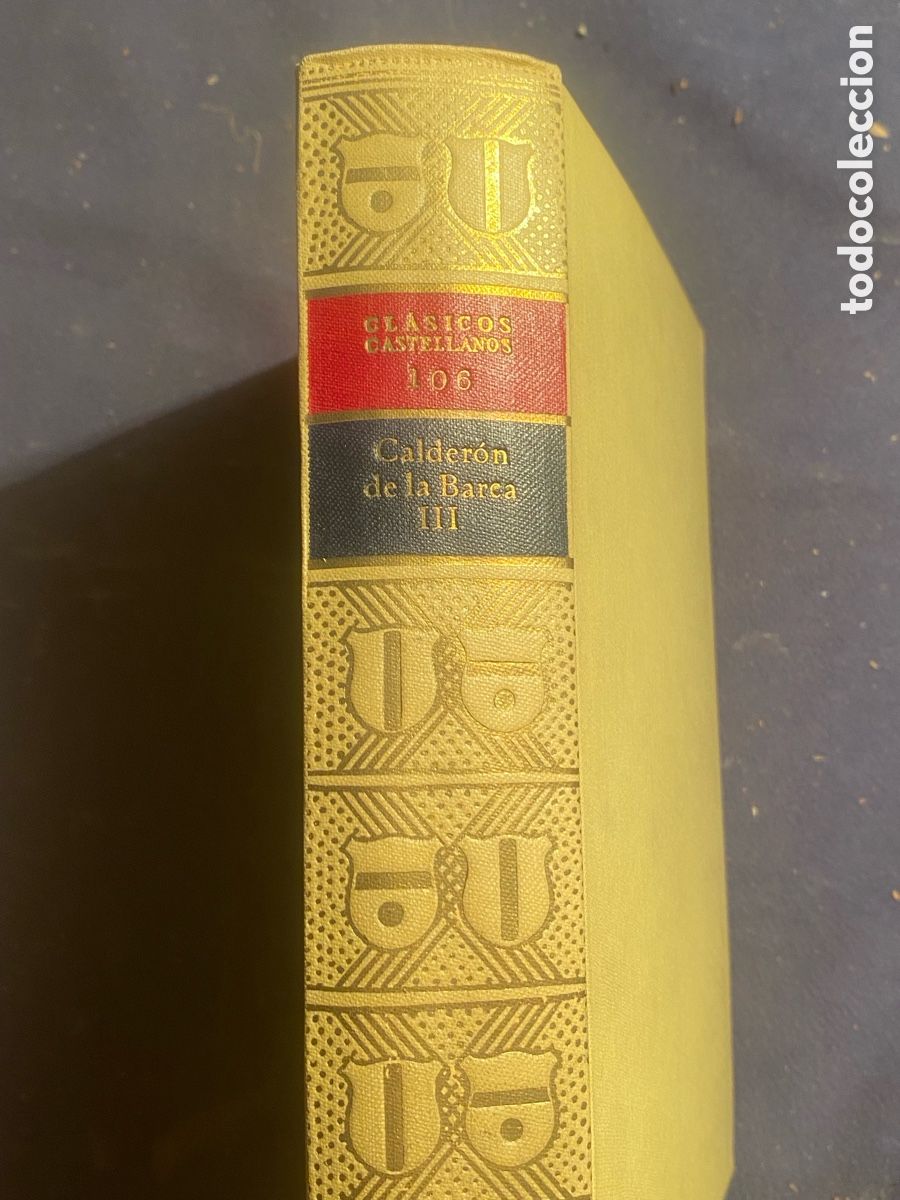 Libros de segunda mano: CALDERON DE LA BARCA: - AUTOS SACRAMENTALES (VOL. II) - (ESPASA-CALPE, 1960)