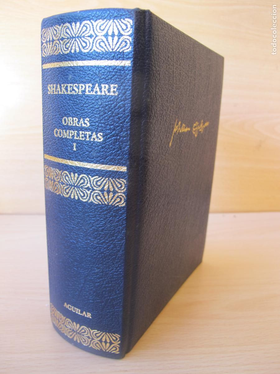 Libros de segunda mano: OBRAS COMPLETAS - TOMO 1 - WILLIAN SHAKESPEARE.- EDITORIAL AGUILAR. 2007