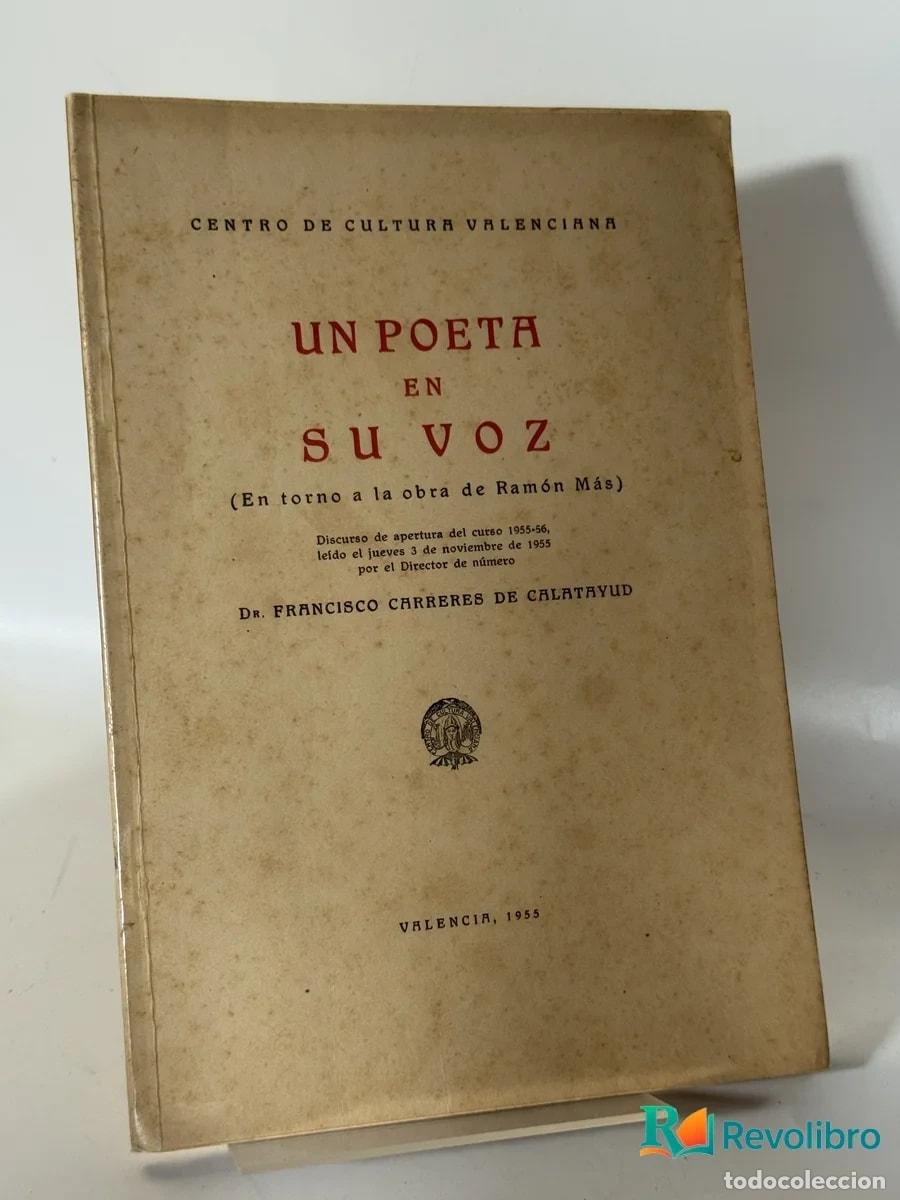 Libros de segunda mano: Un Poeta en Su Voz - Dr. Francisco Carreres de Calatayud