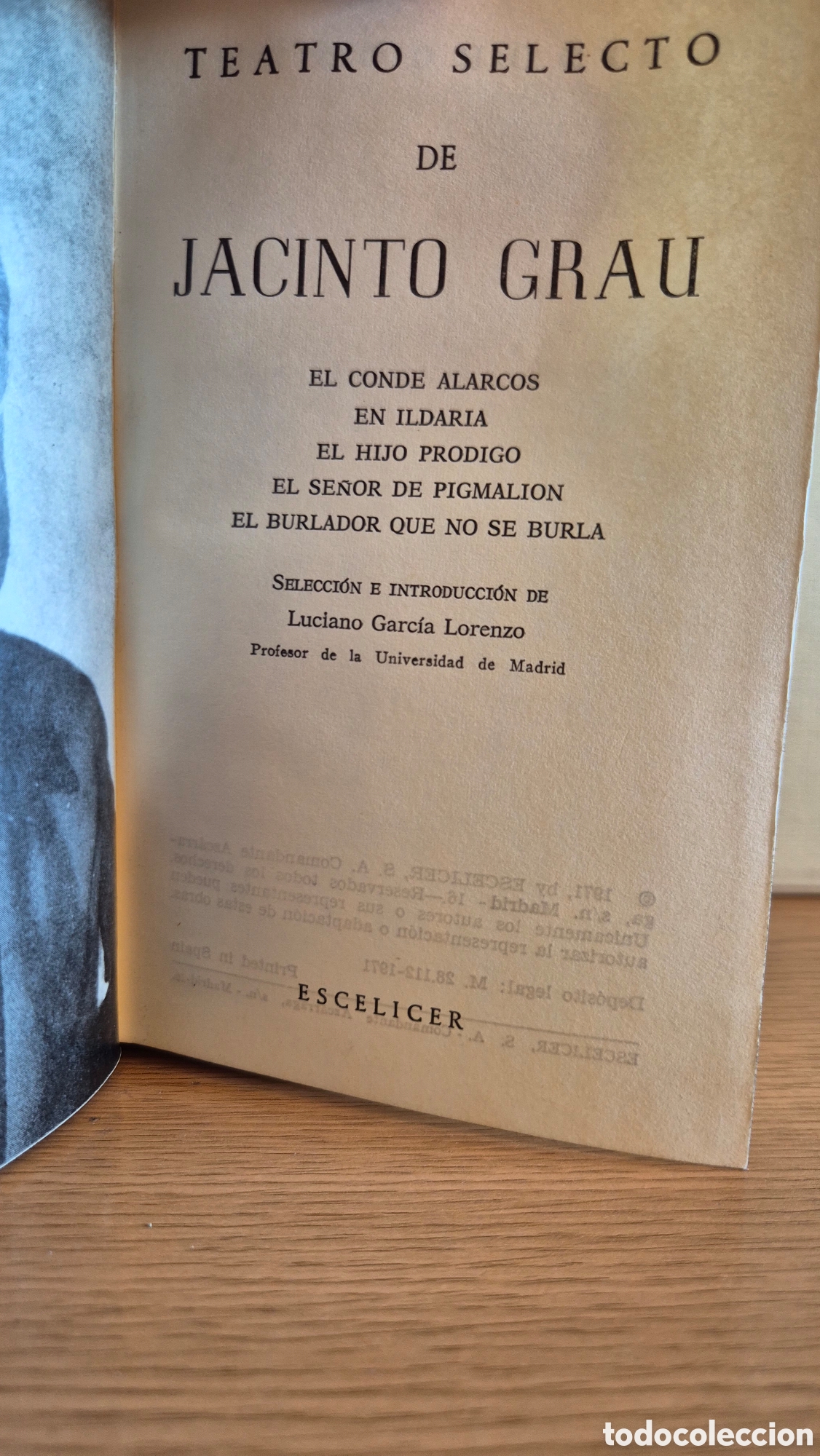 Libros de segunda mano: Teatro selecto de Jacinto Grau - Foto 4