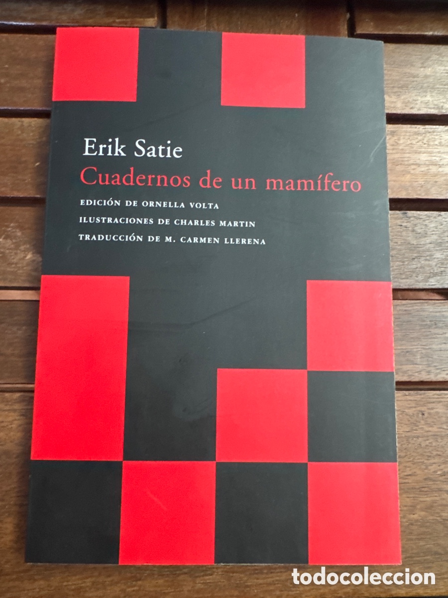 Gebrauchte B&uuml;cher: Cuadernos de un mam&iacute;fero Erik Satie acantilado 2006