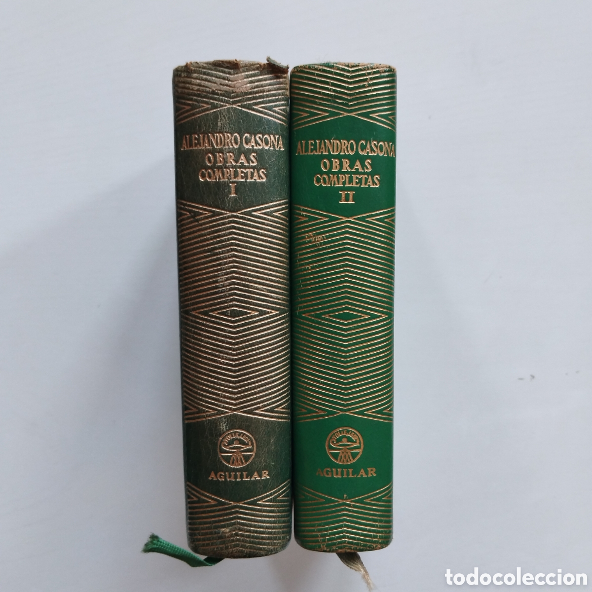 Libros de segunda mano: ALEJANDRO CASONA AGUILAR OBRAS COMPLETAS 1959 DOS VOL&Uacute;MENES