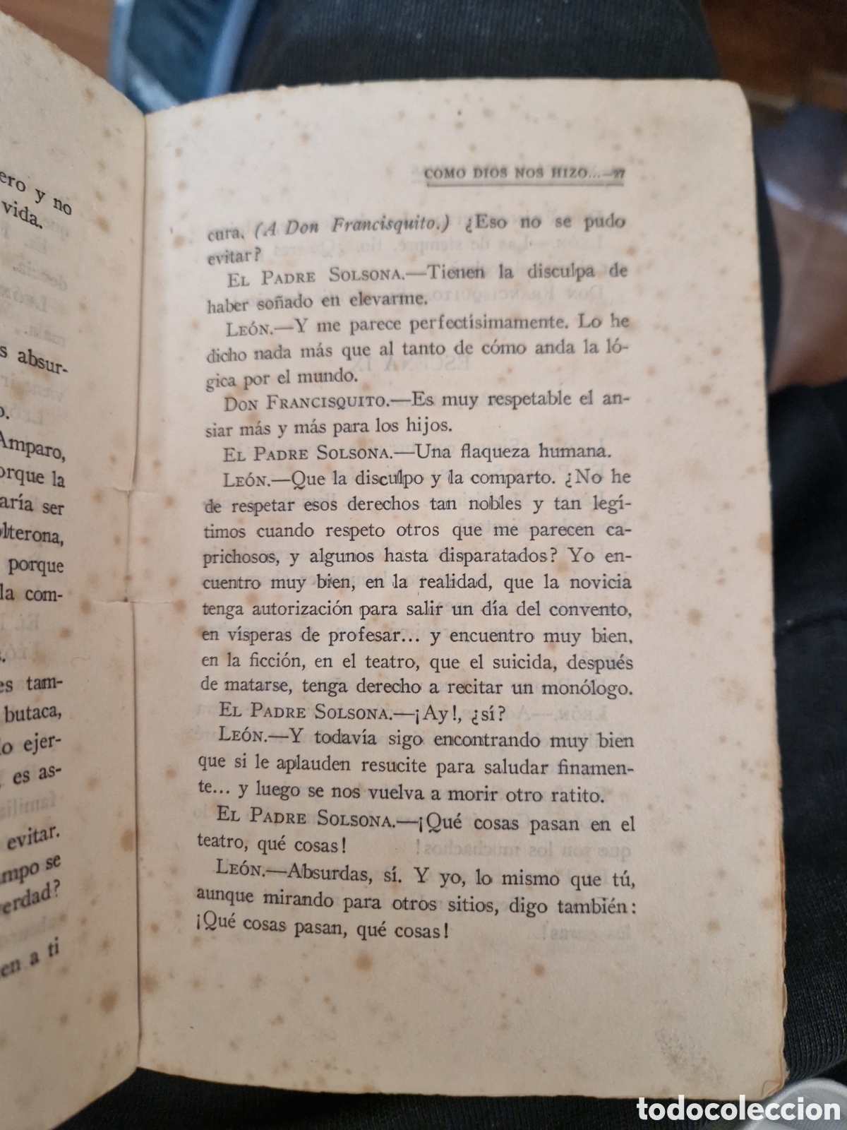 Libros de segunda mano: LINARES RIVAS, Manuel. Como Dios nos hizo - Foto 2