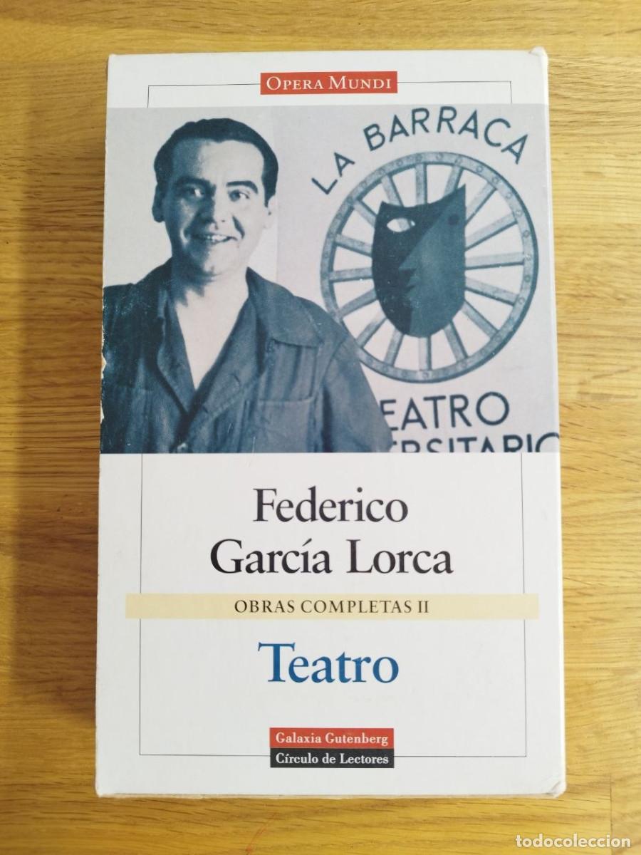 Libros de segunda mano: Obras completas 2, Teatro, Federico Garc&iacute;a Lorca (PREGUNTAR DISPONIBILIDAD)