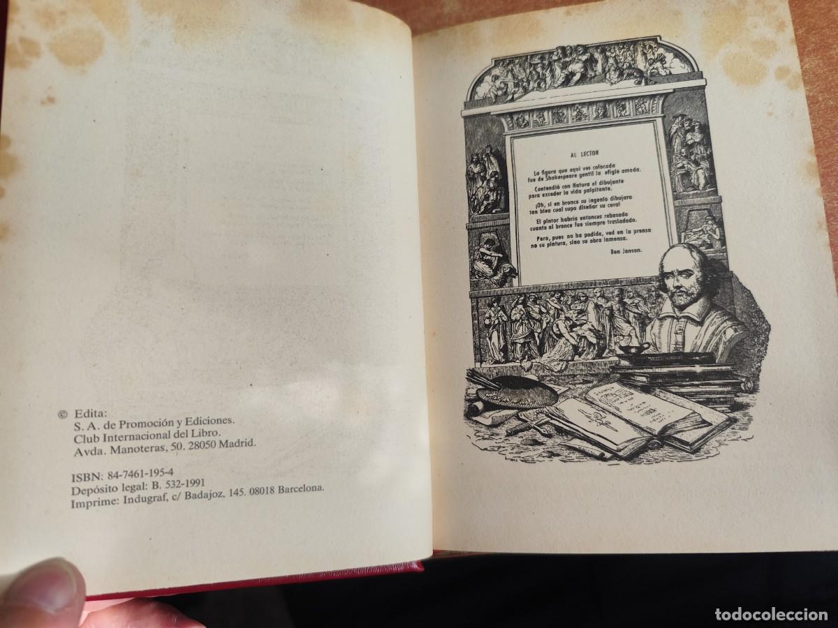 Libros de segunda mano: SHAKESPEARE Ed. Promociones y Ediciones 1991 - Foto 6