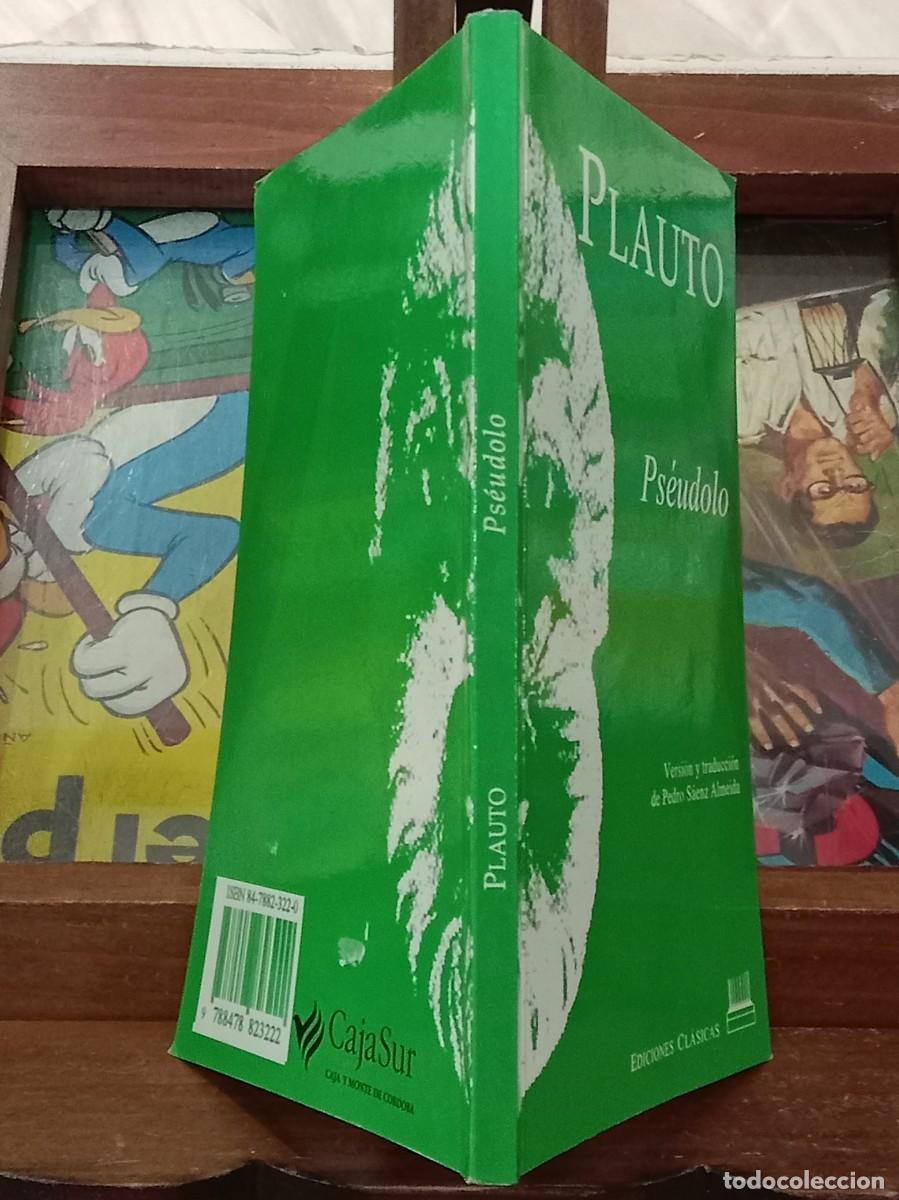Libros de segunda mano: Plauto - Ps&eacute;udolo - Edit. Ediciones Cl&aacute;sicas, S.A. 1998 - Foto 2