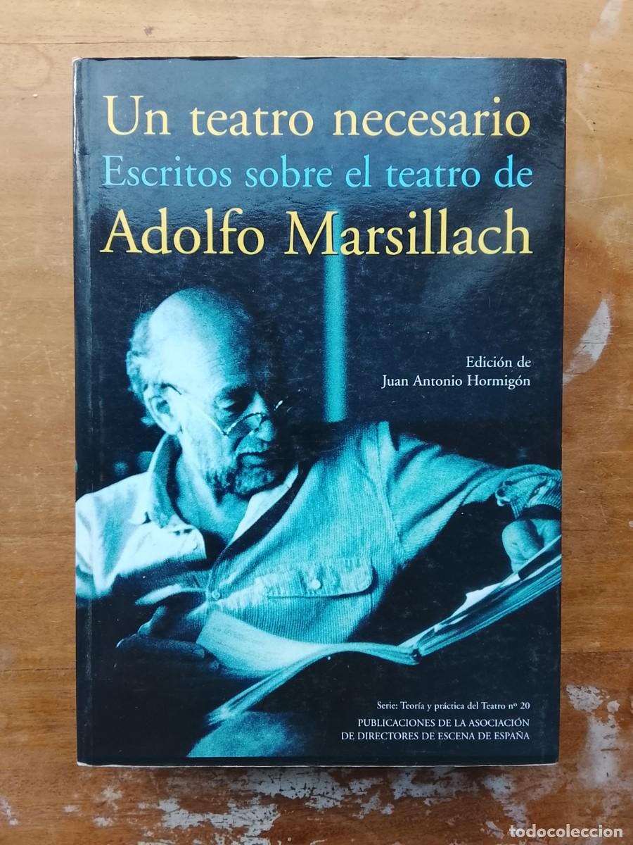 Libros de segunda mano: Un teatro necesario Adolfo Marsillach