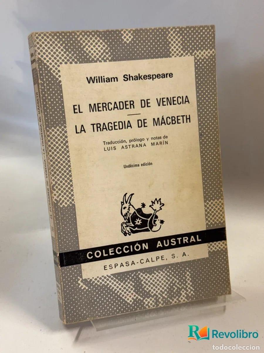 Libros de segunda mano: El mercader de Venecia / La tragedia de Macbeth - William Shakespeare