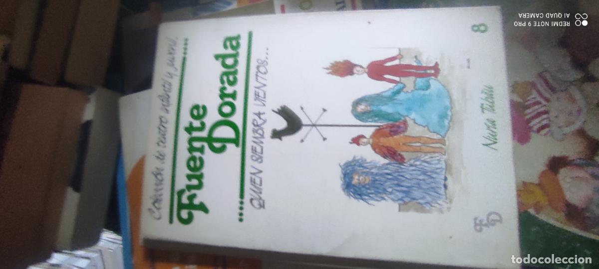 Libros de segunda mano: COLECCION DE TEATRO INFANTIL Y JUVENIL FUENTE DORADA N&ordm; 8 QUIEN SIEMBRA VIENTOS NURIA TUBAN 1988