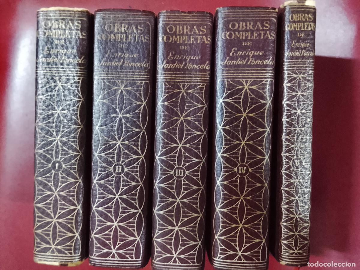 Libros de segunda mano: Enrique Jardiel Poncela: Obras completas (5 tomos. Completa) (Editorial AHR. 1970)