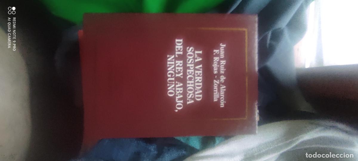 Libros de segunda mano: Alarc&oacute;n/ Rojas zorrilla. La verdad sospechosa/ Del rey abajo, ninguno