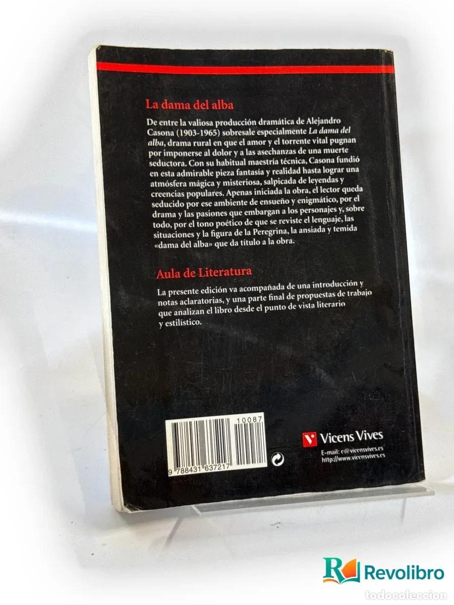 Libros de segunda mano: La Dama del Alba - Alejandro Casona - Foto 2