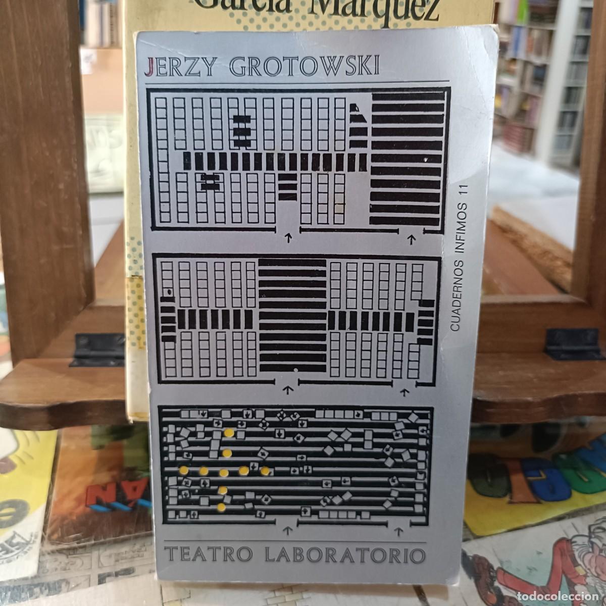 Libros de segunda mano: Teatro Labotatorio - Jezry Grotowski - Cuadernos &Iacute;nfimos 11 - Tusquets Editor 1971