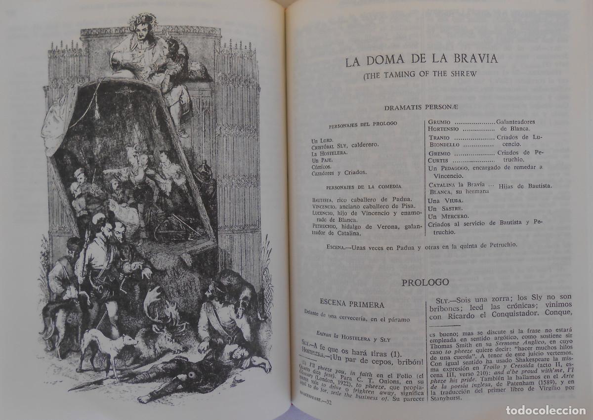 Libros de segunda mano: OBRAS COMPLETAS - WILLIAM SHAKESPEARE EDITORIAL AGUILAR - Foto 9