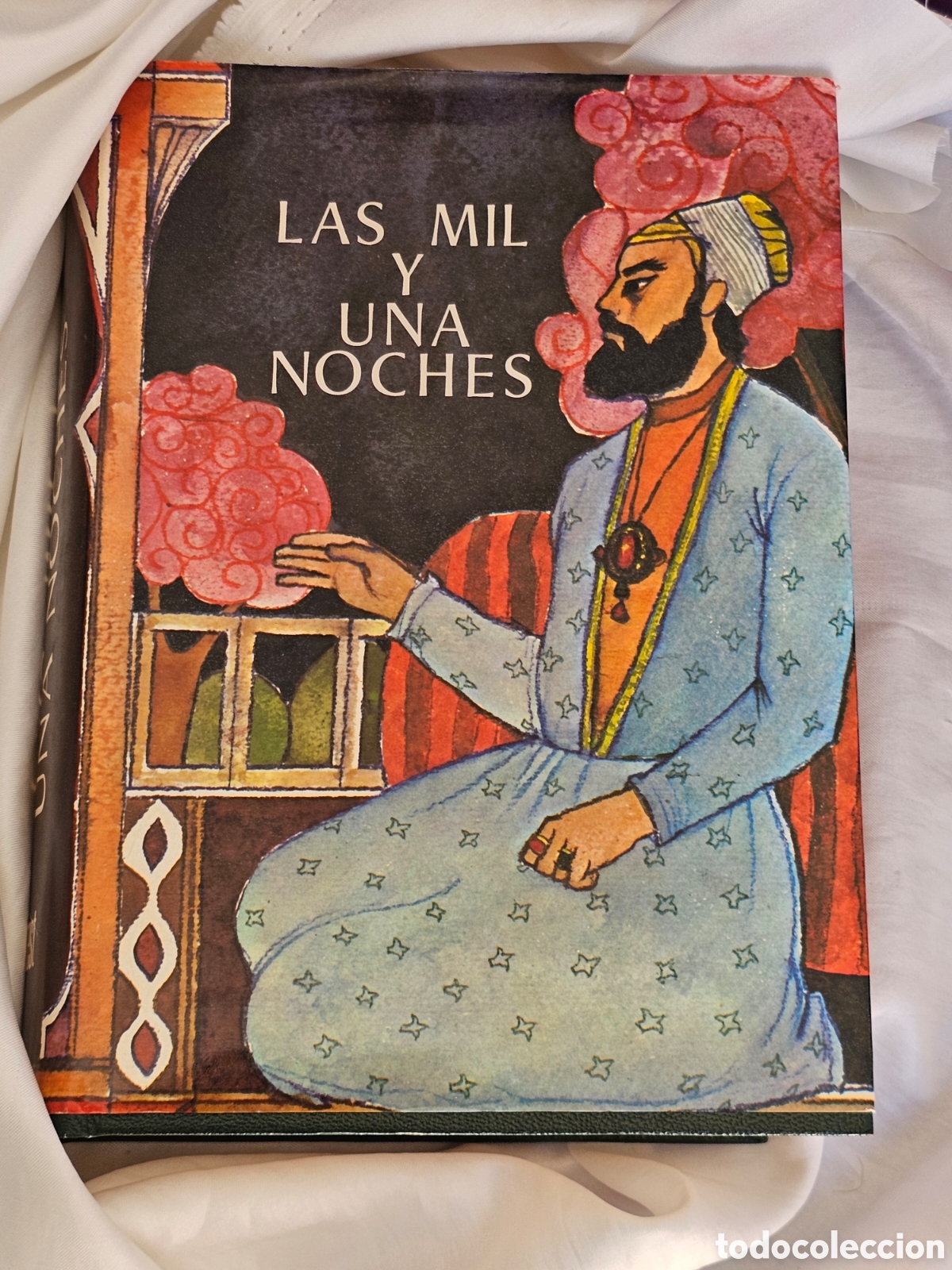 Libros de segunda mano: LIBRO LAS MIL Y UNA NOCHES - EDICI&Oacute;N ILUSTRADA VINTAGE - GRAN FORMATO TAPA DURA