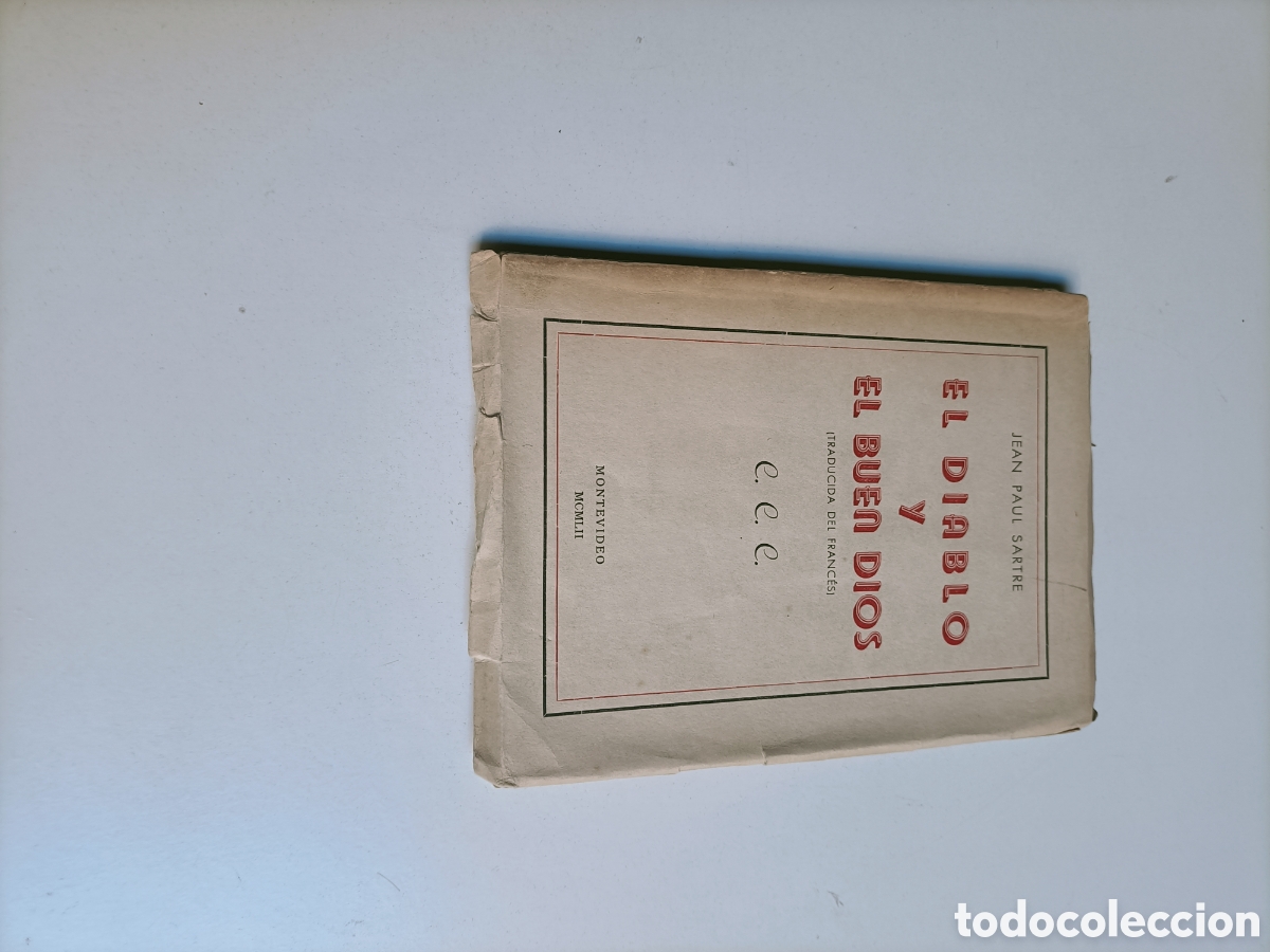 Livres d'occasion: El diablo y el buen Dios. Comedia dram&aacute;tica en tres actos y once cuadros Jean Paul Sartre