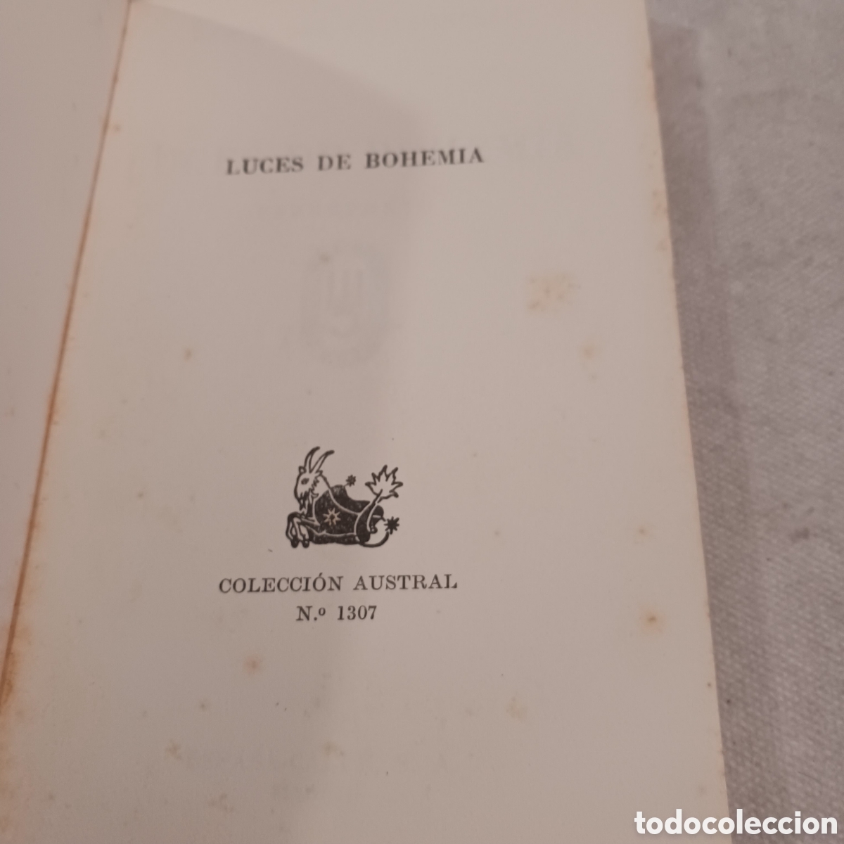 Libros de segunda mano: Luces de Bohemia de Ramon del Valle Inclan - Foto 4