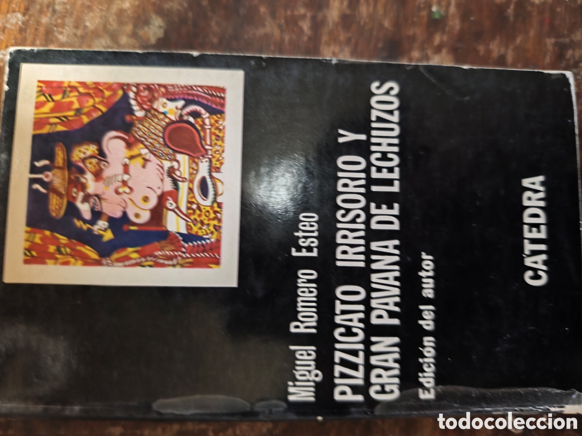 Libros de segunda mano: Pizzicato irrisorio y gran pavana de lechuzos, de Miguel Romero Esteo