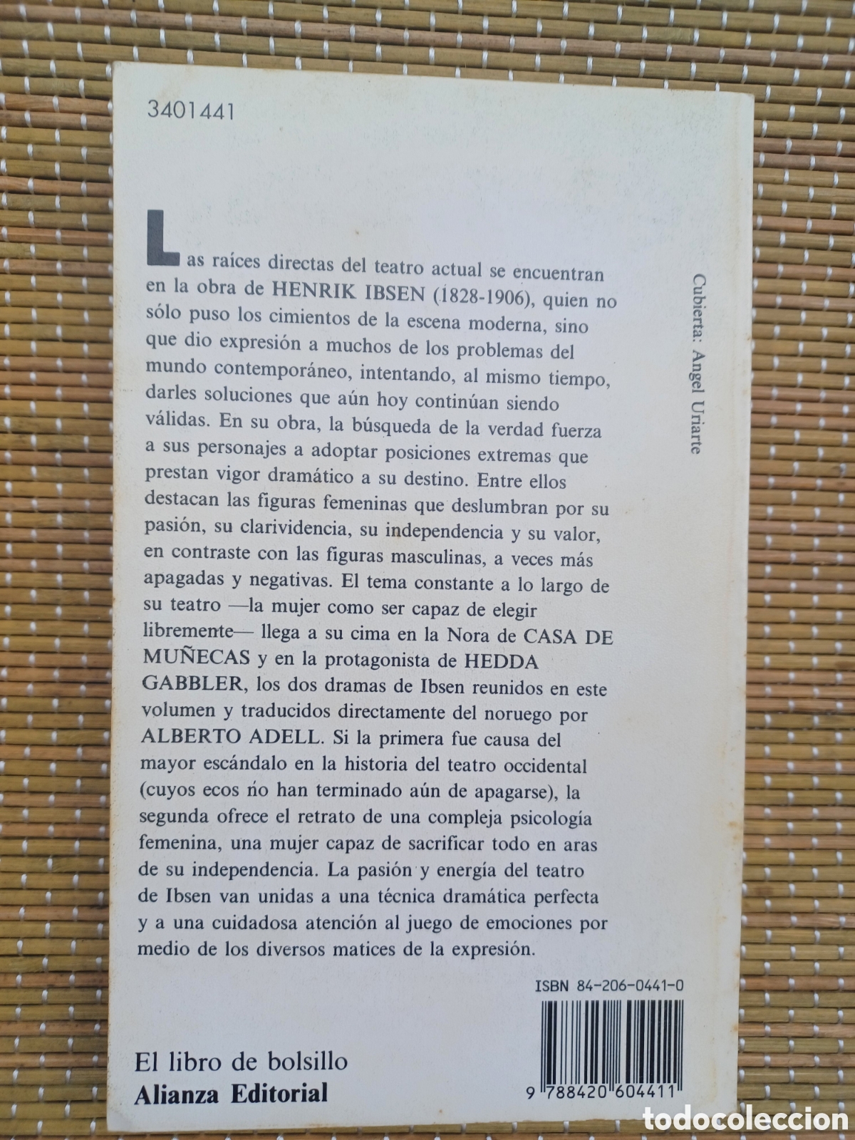 Libros de segunda mano: Casa de mu&ntilde;ecas ; Hedda Gabler.- Ibsen, Henrik - Foto 2