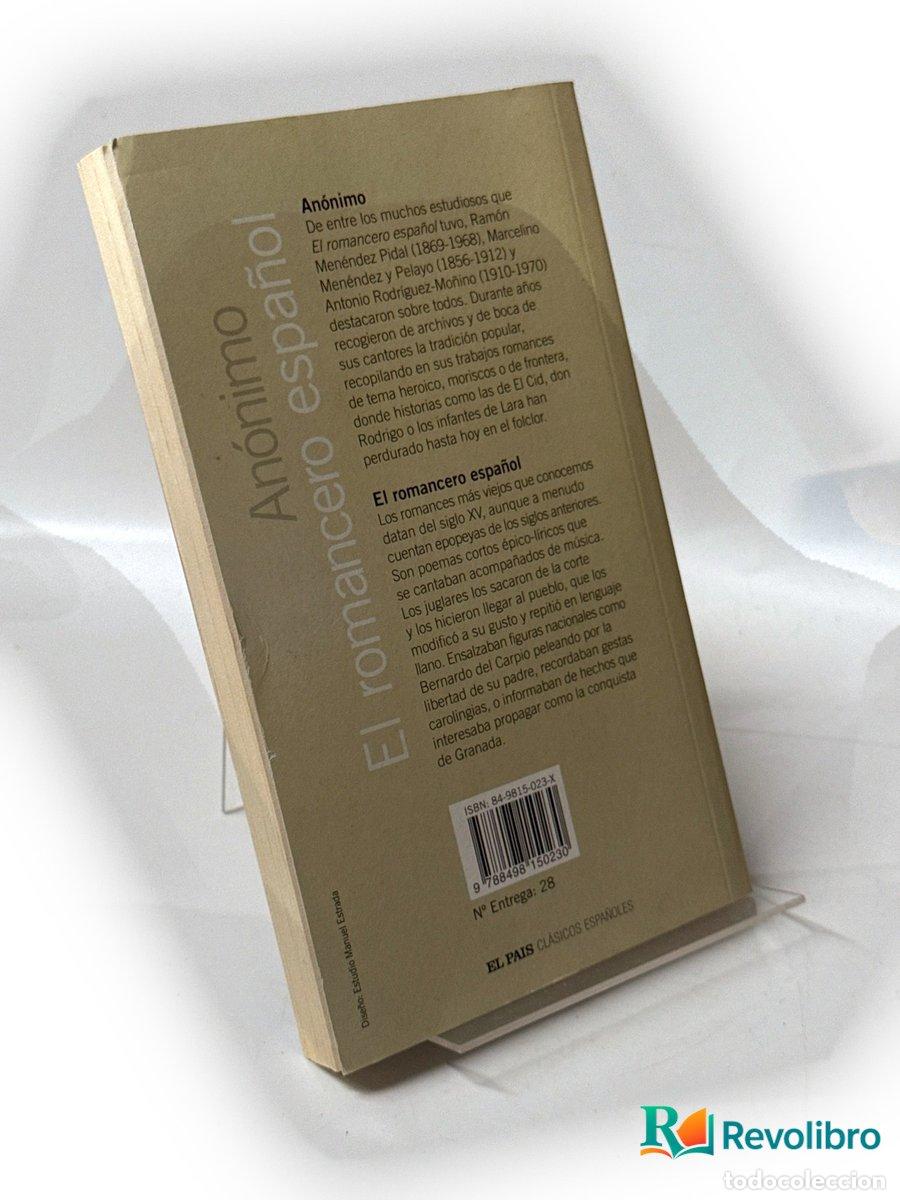 Libros de segunda mano: El romancero espa&ntilde;ol - An&oacute;nimo - Foto 2