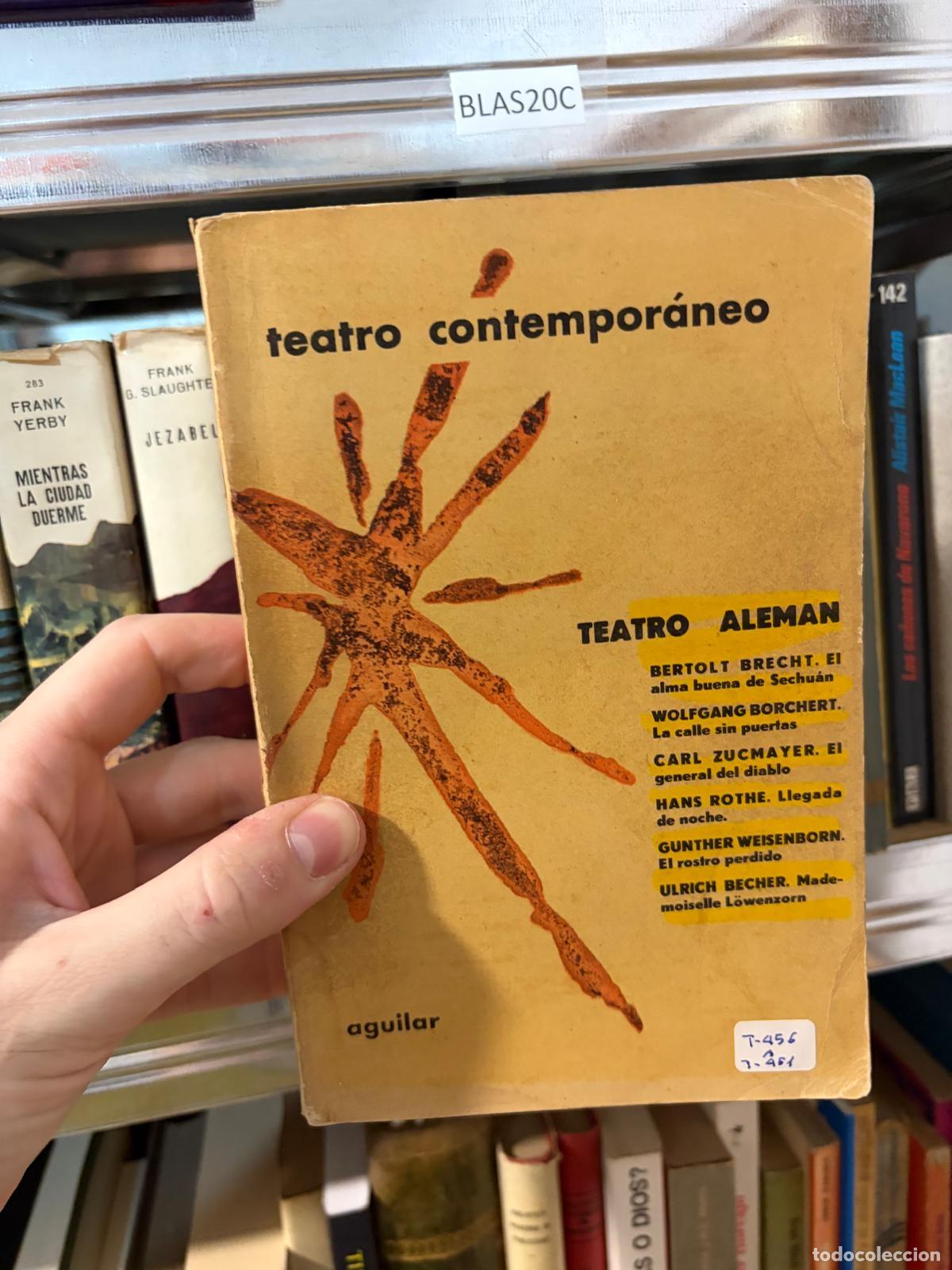 Libros de segunda mano: BLAS20C Teatro contempor&aacute;neo Teatro alem&aacute;n Aguilar