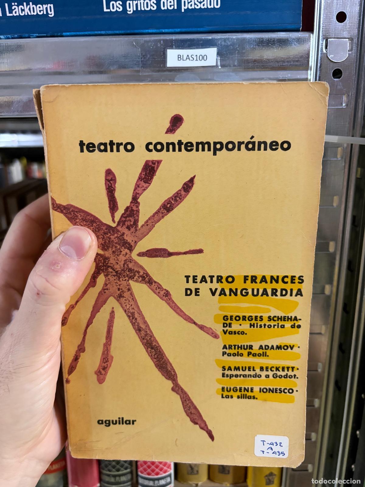 Libros de segunda mano: BLAS100 Teatro contempor&aacute;neo Teatro franc&eacute;s de vanguardia Aguilar