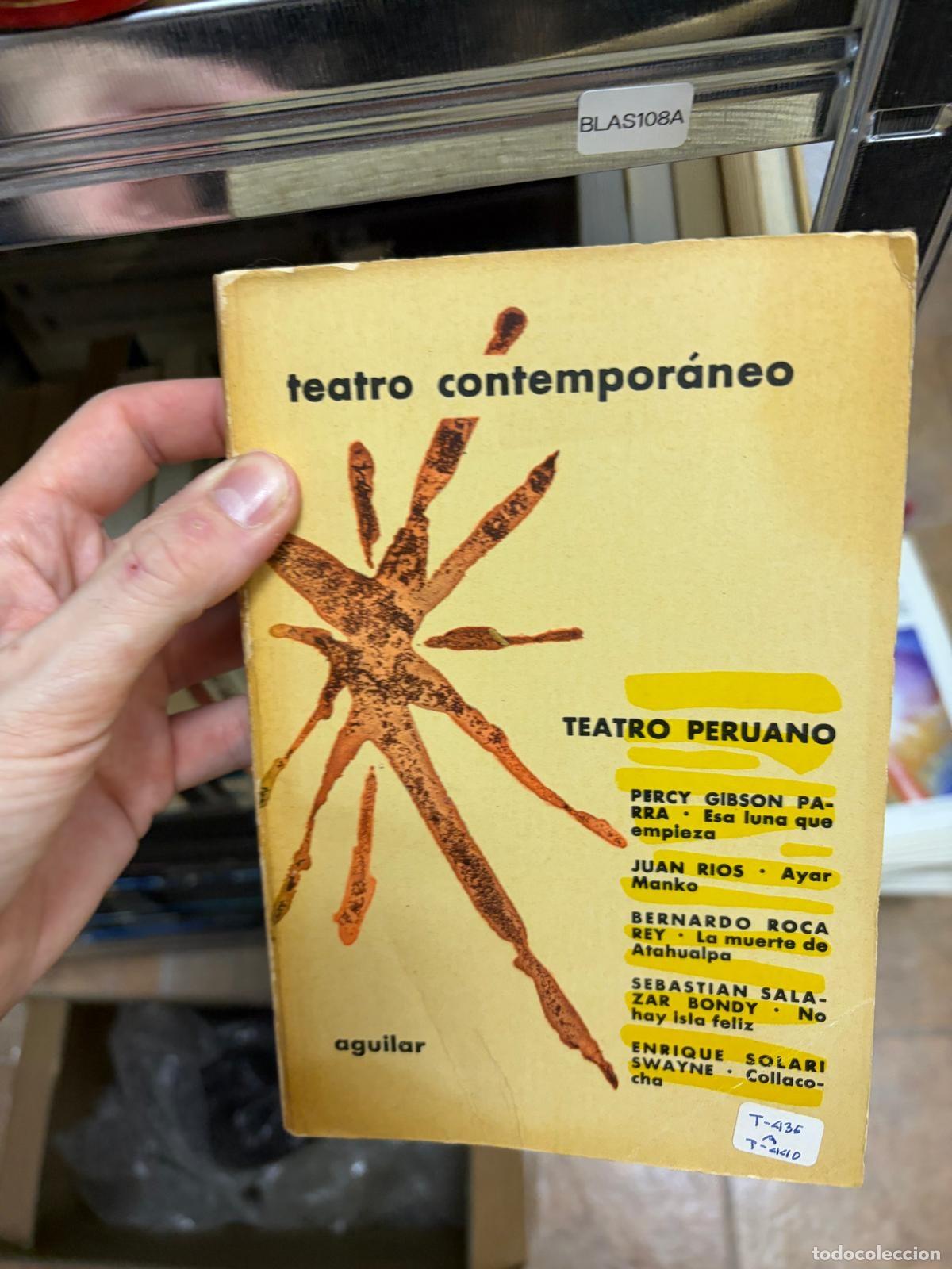 Libros de segunda mano: BLAS108A Teatro contempor&aacute;neo Teatro peruano Aguilar