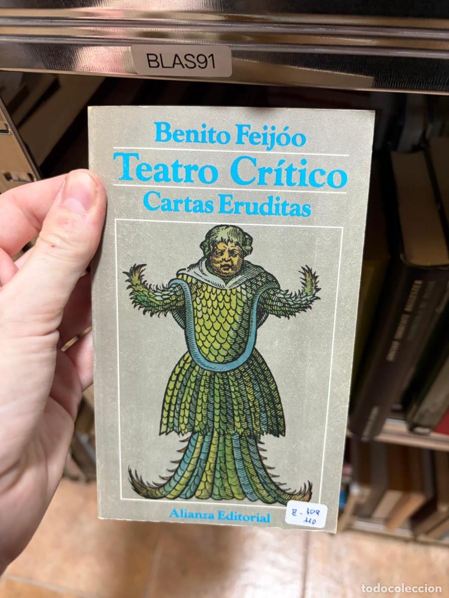 Libros de segunda mano: BLAS91 Benito Feij&oacute;o Teatro Cr&iacute;tico Cartas Eruditas