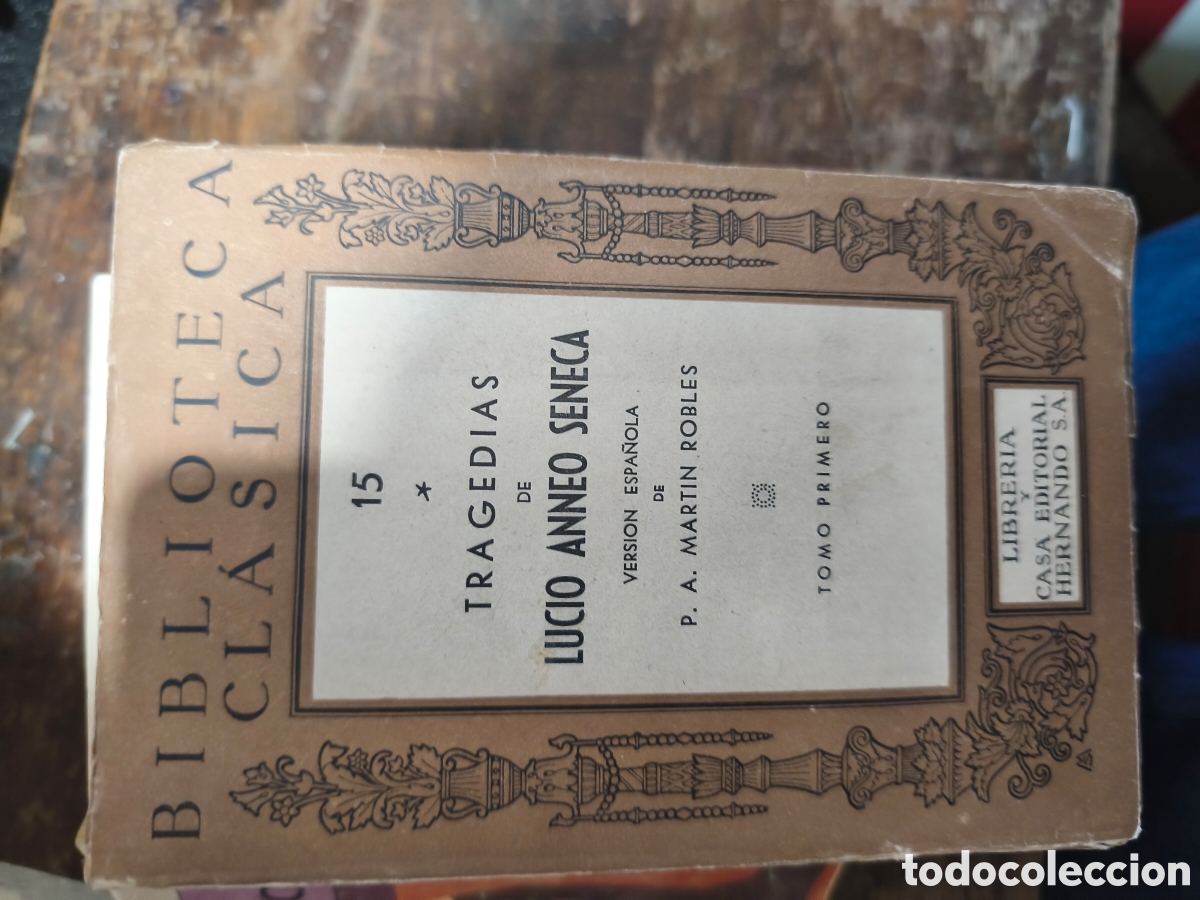 Libros de segunda mano: Tragedias &mdash; Lucio Anneo S&eacute;neca - Foto 1