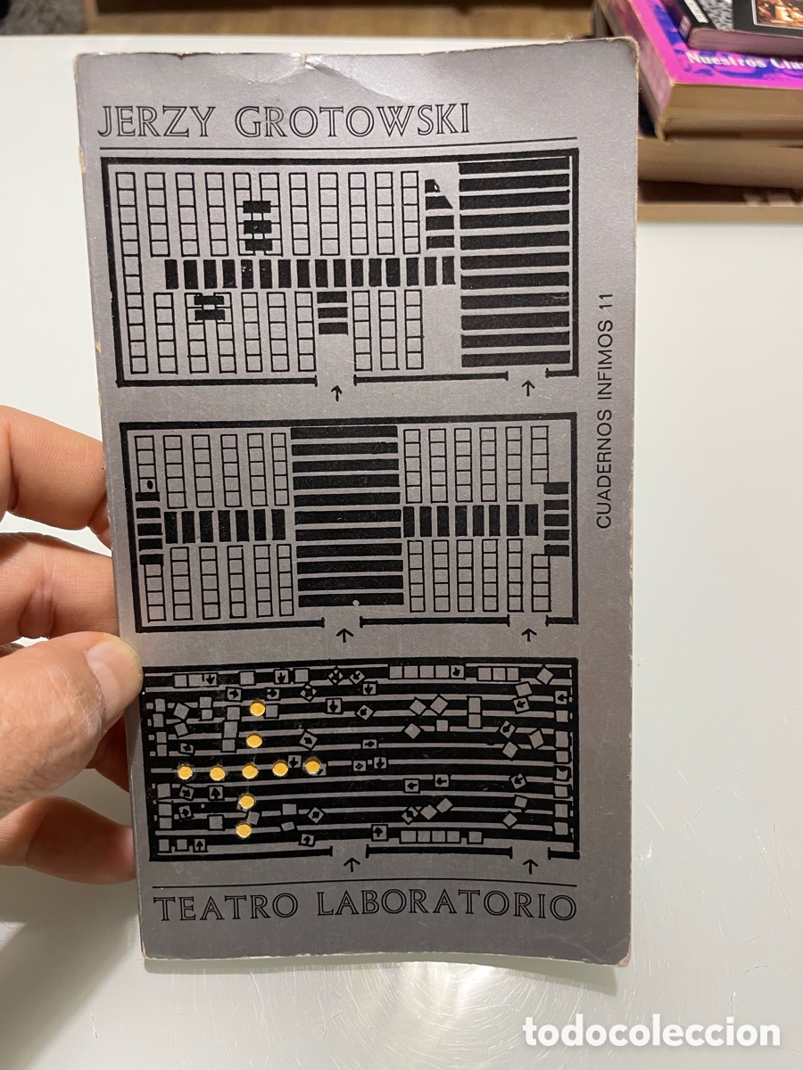 Libros de segunda mano: Teatro Laboratorio. Jerzy Grotowski. Cuadernos &iacute;nfimos 11. 1&ordf; ed. 1970