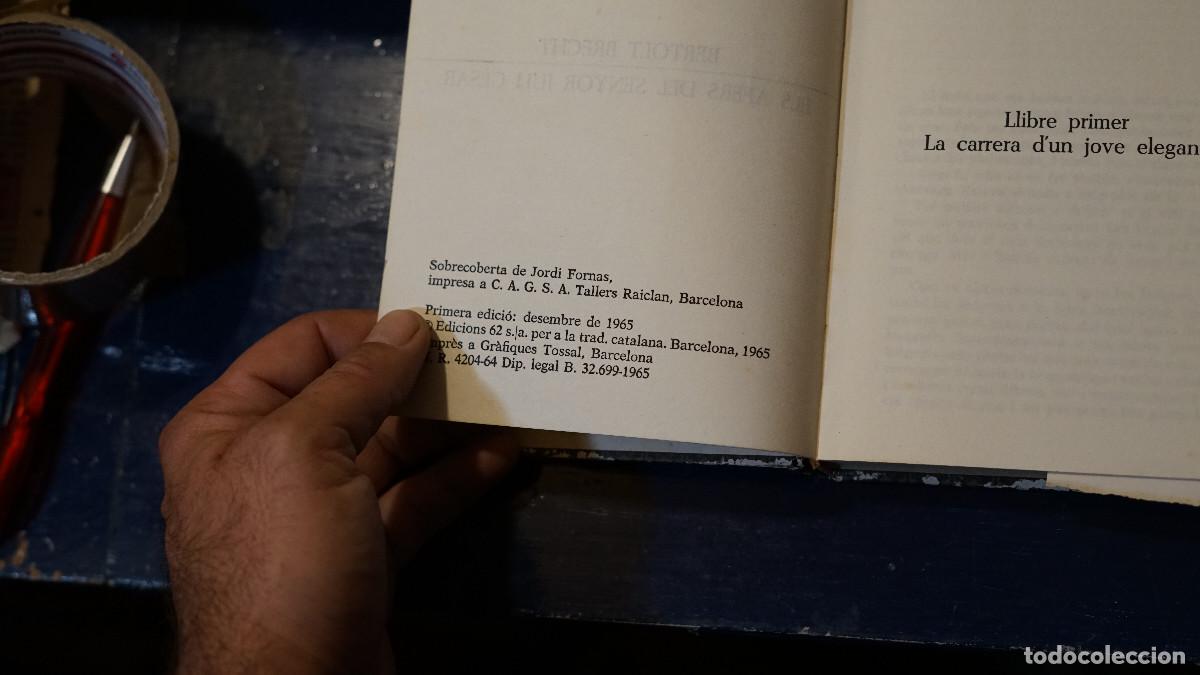 Libros de segunda mano: Bertolt Brecht - Els afers del senyor Juli Cesar - Foto 2