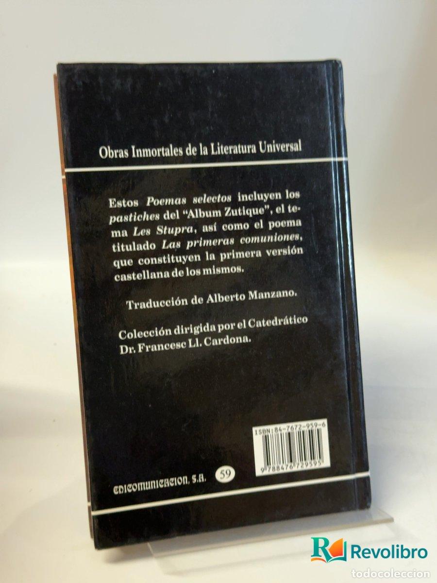 Libros de segunda mano: Poemas selectos - Arthur Rimbaud - Foto 2