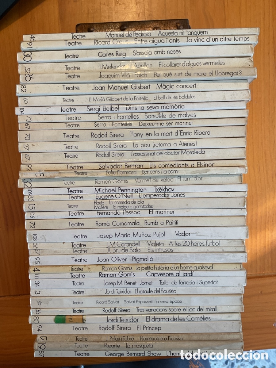 Libros de segunda mano: gran lot de teatre catal&agrave; &ndash; els llibres de l&rsquo;escorp&iacute;, teatre. el galliner &ndash; edicions 62