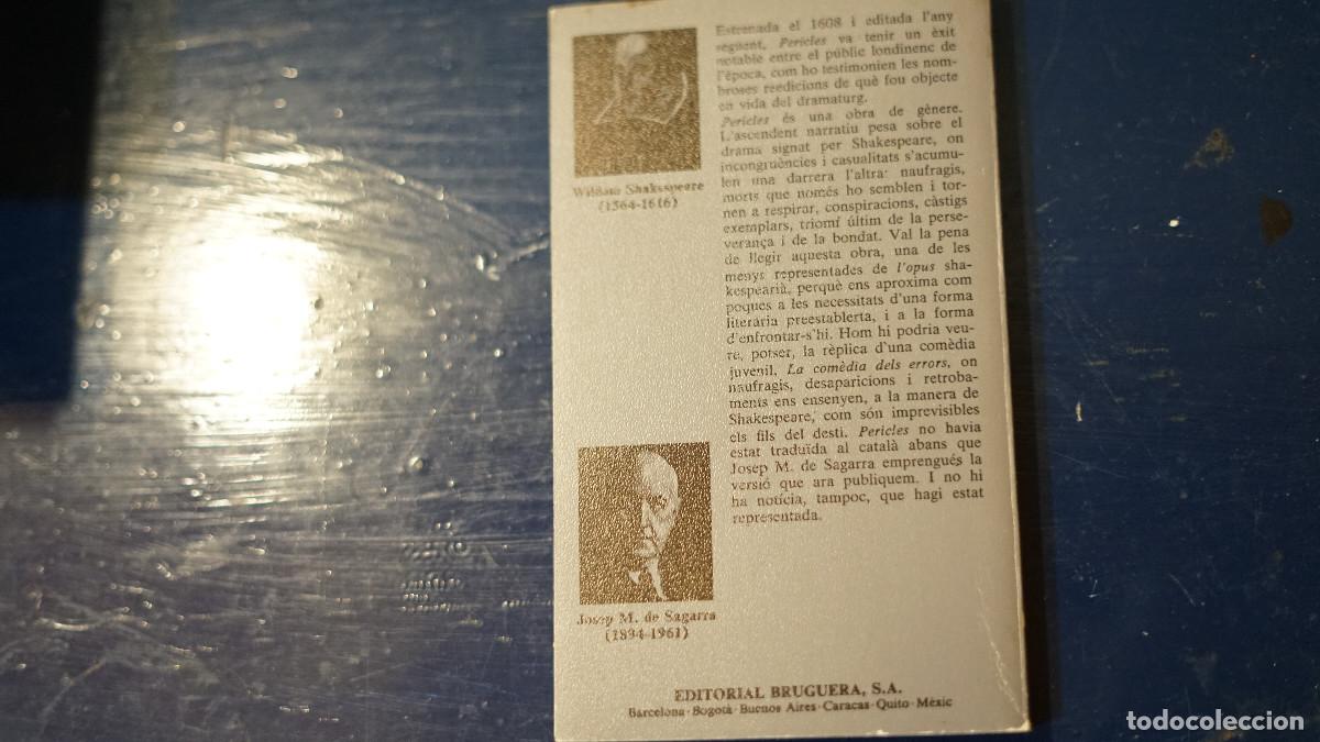 Libros de segunda mano: Shakespeare - Pericles - Bruguera 1981 - Foto 4