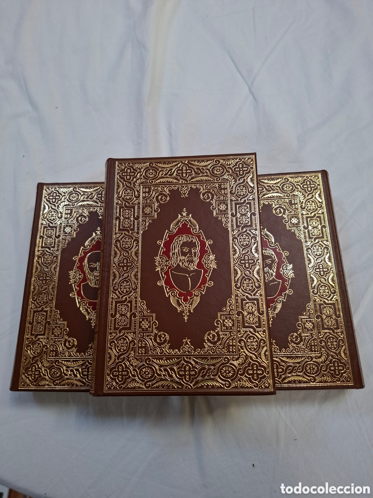 Libros de segunda mano: Tragedias Griegas. Esquilo, S&oacute;focles y Eur&iacute;pides. 3 Vols. C&iacute;rculo del Bibli&oacute;filo 1982. Ed. Limitada.