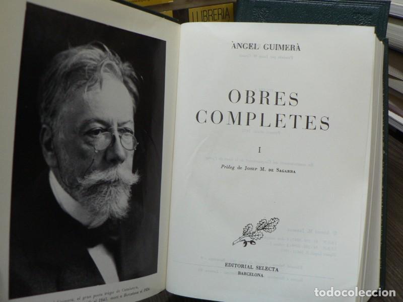 Gebrauchte B&uuml;cher: Obres Completes Vol. I - Guimer&agrave;, &Agrave;ngel - Ed. Selecta-Catal&ograve;nia - 1975, 1&ordf; Ed.