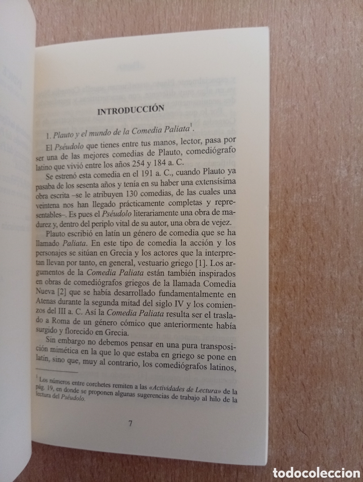 Libros de segunda mano: PS&Eacute;UDOLO. Plauto. Ediciones Cl&aacute;sicas - Foto 8