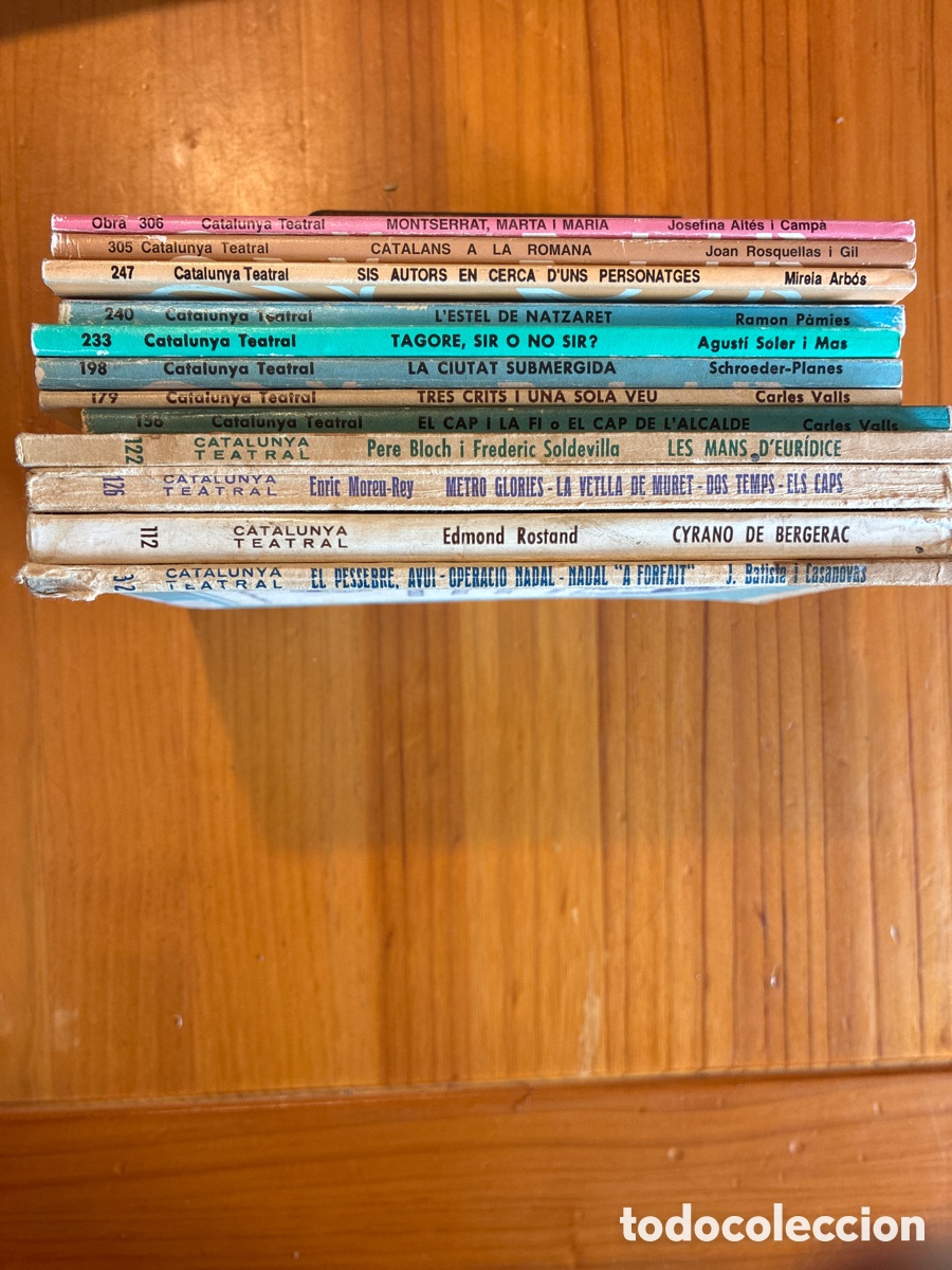Libros de segunda mano: LOT DE 12 LLIBRES DE TEATRE EN CATAL&Agrave; &ndash; COL&middot;LECCI&Oacute; CATALUNYA TEATRAL