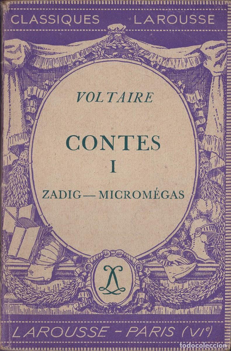 Libros de segunda mano: Contes I. Zadig. Microm&eacute;gas - Voltaire