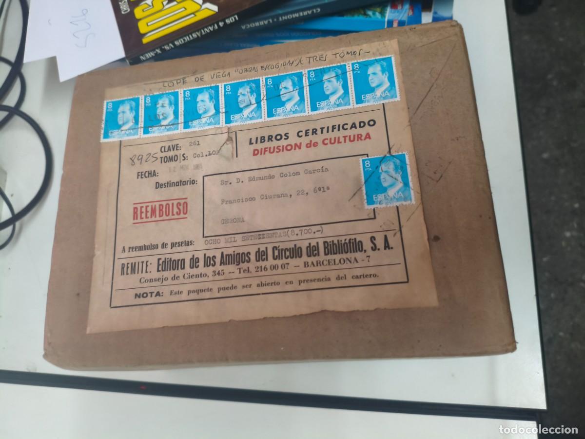 Libros de segunda mano: LOPE DE VEGA OBRAS ESCOGIDAS / 1981. EDITORA DE LOS AMIGOS DEL C&Iacute;RCULO DEL BIBLI&Oacute;FILO NUEVOS
