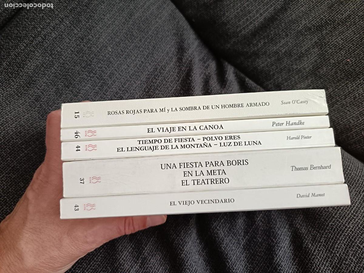 Libros de segunda mano: Lote de 5 libros de Teatro de la editorial Hiru. - Foto 3