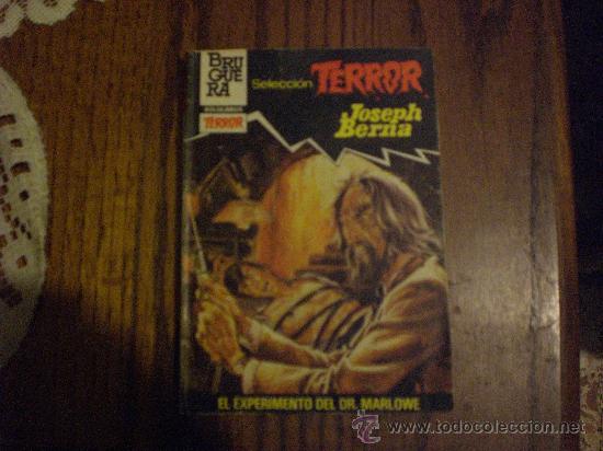 Libros de segunda mano: Terror.- EL EXPERIMENTO DEL DR. MARLOWE.- - Foto 1