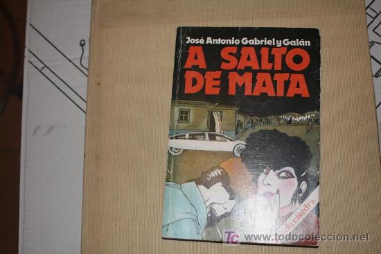 Libros de segunda mano: A salto de mata - Foto 1