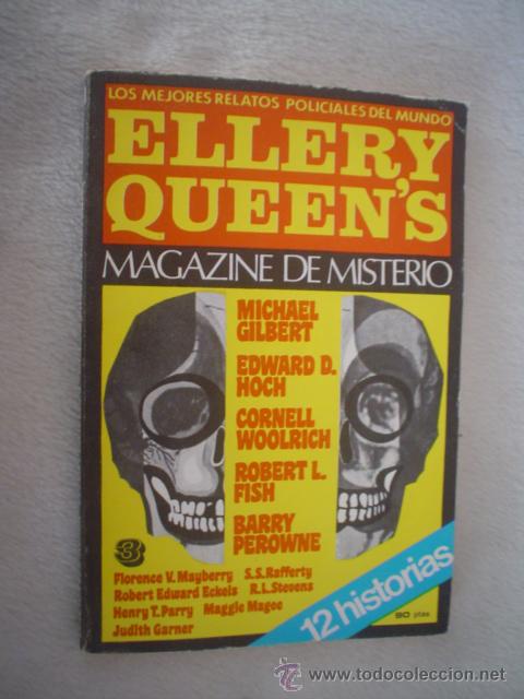 Libros de segunda mano: ELLERY QUEEN&acute;S MAGAZINE DE MISTERIO N&ordm; 3. 12 HISTORIAS