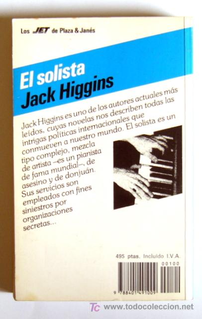 Libros de segunda mano: EL SOLISTA  - JACK HIGGINS - Foto 2