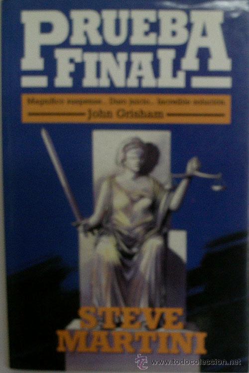 Libros de segunda mano: PRUEBA FINAL. MARTINI Steve. 1993 Ediciones B. - Foto 1