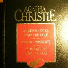 Libros de segunda mano: AGATHA CHRISTIE. V. GRANDES MAESTROS DEL CRIMEN Y MISTERIO Nº 20. TOMO CON 3 OBRAS
