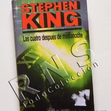 Libros de segunda mano: LIBRO - LAS CUATRO DESPUÉS DE MEDIANOCHE - STEPHEN KING - 2 HISTORIAS DE TERROR - NOVELA. Lote 29159378